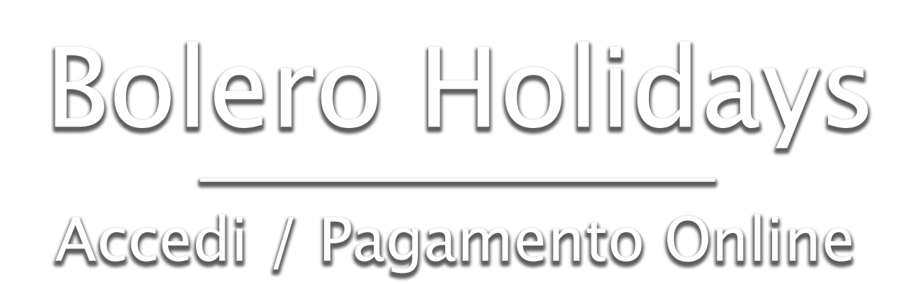 Bolero Accedi / Pagamento Online